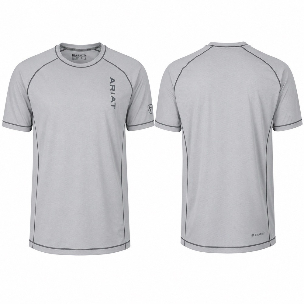 AriatTEK 360 Airflow SS Shirt Mens 2XL Silver Sconce Performance 10051369 NEW